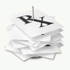 Pad of prescription refill slips